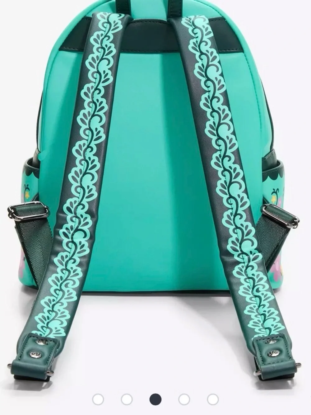 Loungefly Disney Tangled Pascal Floral Mini Backpack - BoxLunch Exclusive